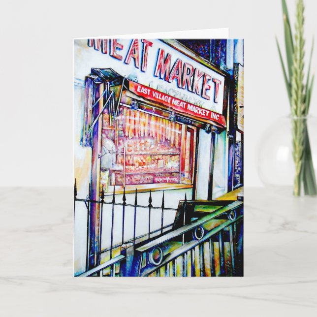 Der Garten der Weisheit im Ostdorf Dankeskarte (Vorderseite)