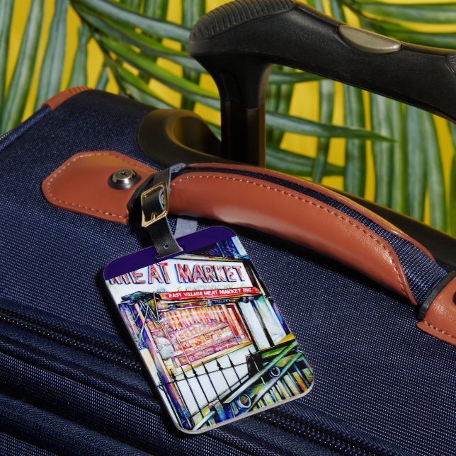 Der Garten der Weisheit im Ostdorf Gepäckanhänger (Vorderseite Insitu 1)