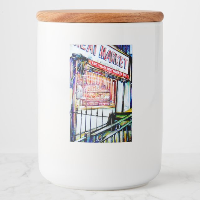 Der Garten der Weisheit im Ostdorf Lebensmitteletikett (Vorderseite)