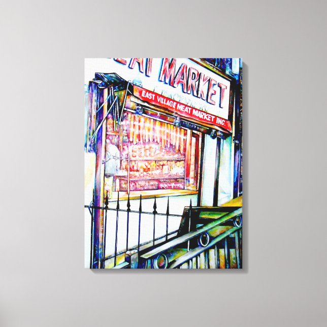 Der Garten der Weisheit im Ostdorf Leinwanddruck (Vorderseite)