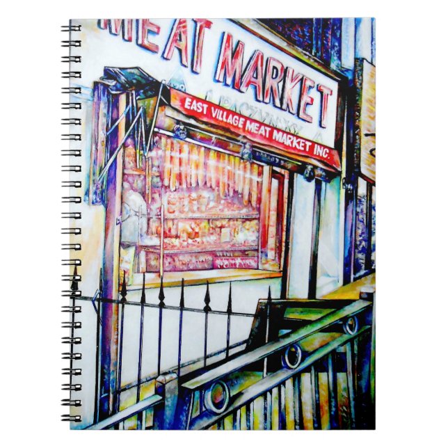 Der Garten der Weisheit im Ostdorf Notizblock (Vorderseite)