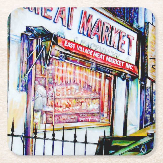 Der Garten der Weisheit im Ostdorf Rechteckiger Pappuntersetzer (Vorderseite)