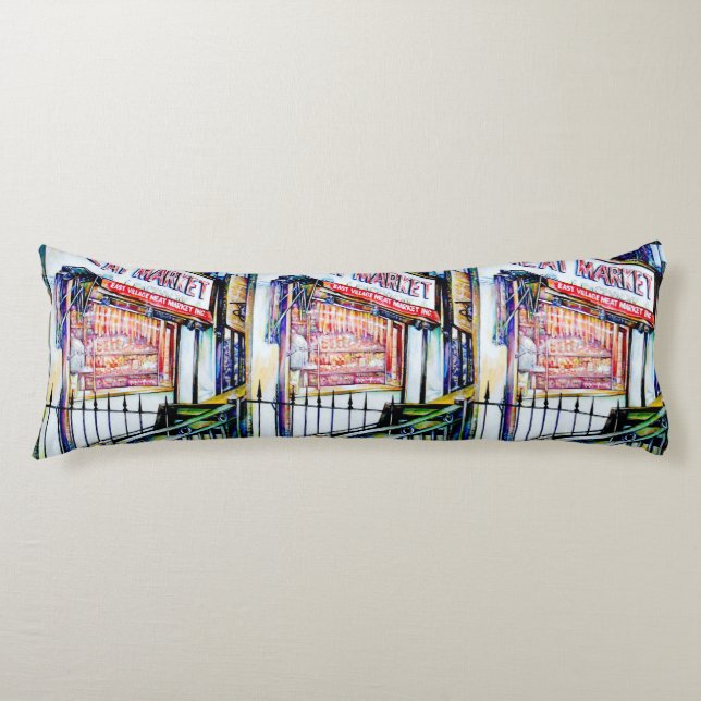 Der Garten der Weisheit im Ostdorf Seitenschläferkissen (Vorderseite)