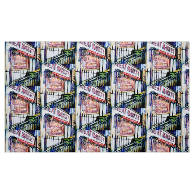 Der Garten der Weisheit im Ostdorf Stoff (Fat Quarter (45,7 x 55,9 cm))