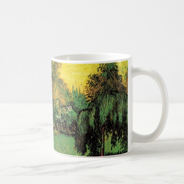 Der Garten des Dichters von Vincent van Gogh Kaffeetasse (Rechts)
