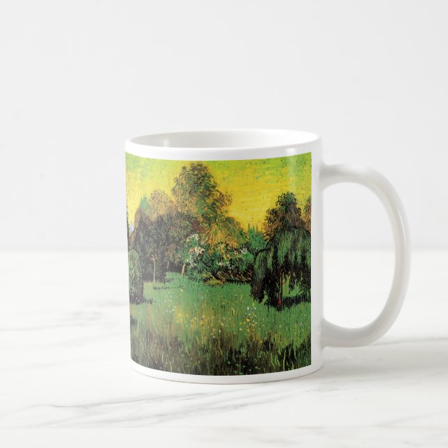 Der Garten des Dichters von Vincent van Gogh Kaffeetasse (Rechts)