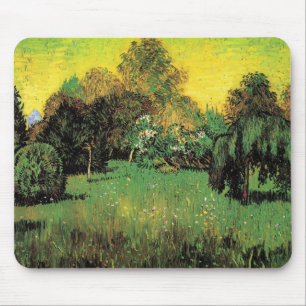 Der Garten des Dichters von Vincent van Gogh. Mousepad