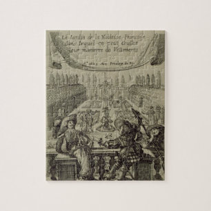 Der Garten des französischen Adels, c.1640 Puzzle