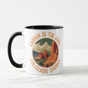 Der Garten des Gods Colorado Springs beängstigende Tasse