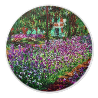Der Garten des Künstlers in Giverny von Monet Keramikknauf