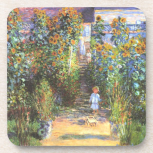 Der Garten des Künstlers in Vetheuil - Claude Mone Getränkeuntersetzer
