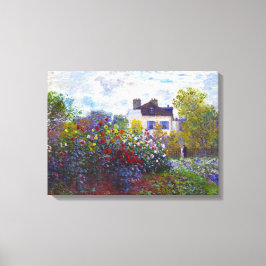Der Garten des Monet in Argenteuil Claude Monet Leinwanddruck