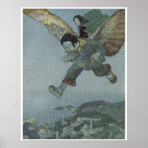 Der Garten des Paradieses, Edmund Dulac Poster