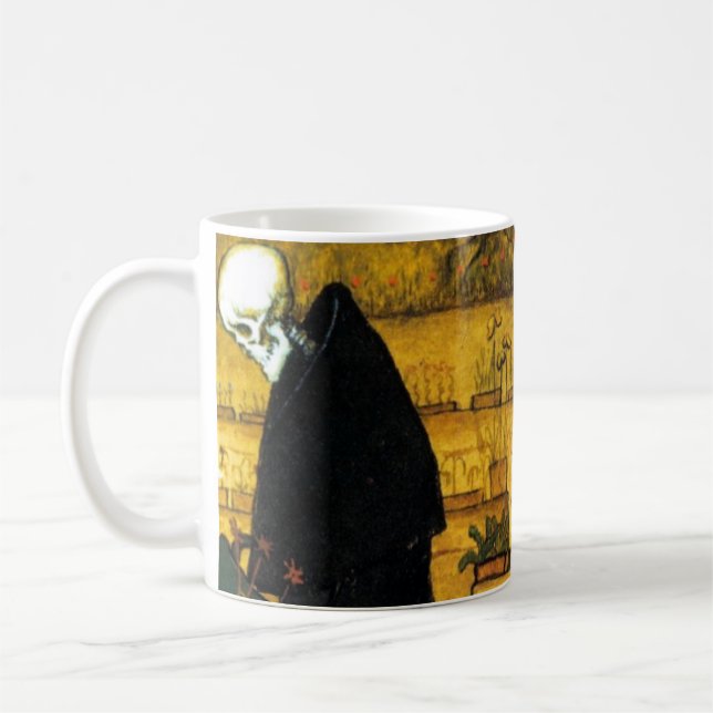 Der Garten des Todes durch Hugo Simberg 1896 Kaffeetasse (Links)