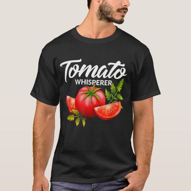 Der Garten des Tomato Whisperer Gardens, der Garte T-Shirt (Vorderseite)