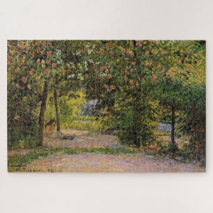 Der Garten im Frühling, Éragny (1894) von Pissarro Puzzle
