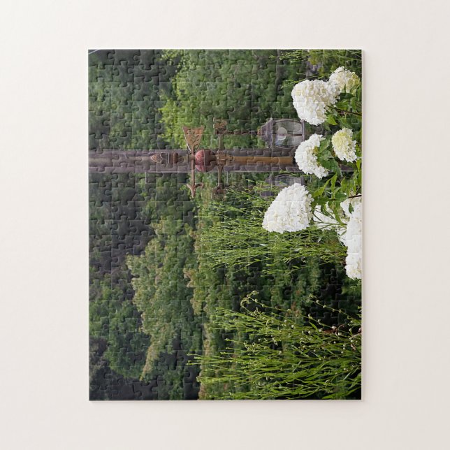 Der Garten, in dem die Zeit stillsteht Puzzle (Vertikal)