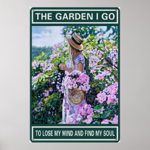 Der Garten, in den ich gehe Poster