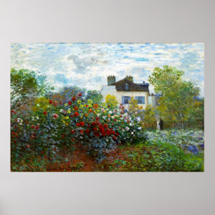 Der Garten-Plakat eines Künstlers (in vielen Poster