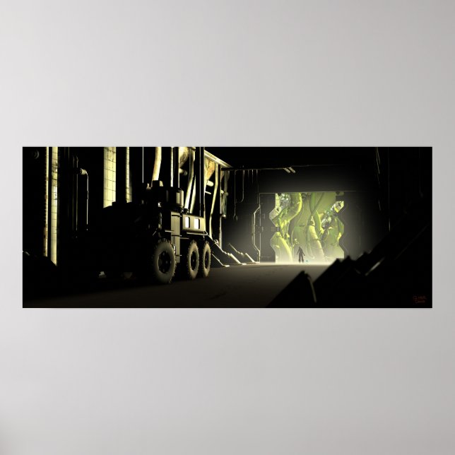 Der Garten Poster (Vorne)