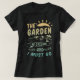 Der Garten ruft T-Shirt (Design vorne)