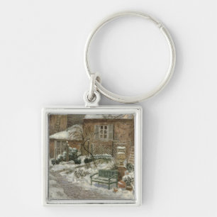Der Garten unter Snow, 1909 Schlüsselanhänger