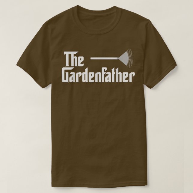 Der Garten Vater Der Garten Gärtnergärtner T-Shirt (Design vorne)