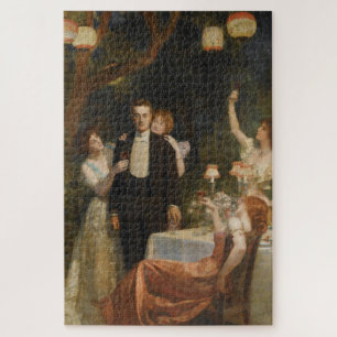 Der Garten von Armida (von John Collier) Puzzle