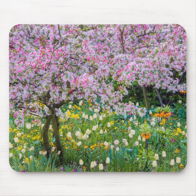 Der Garten von Claude Monet Mousepad (Vorne)