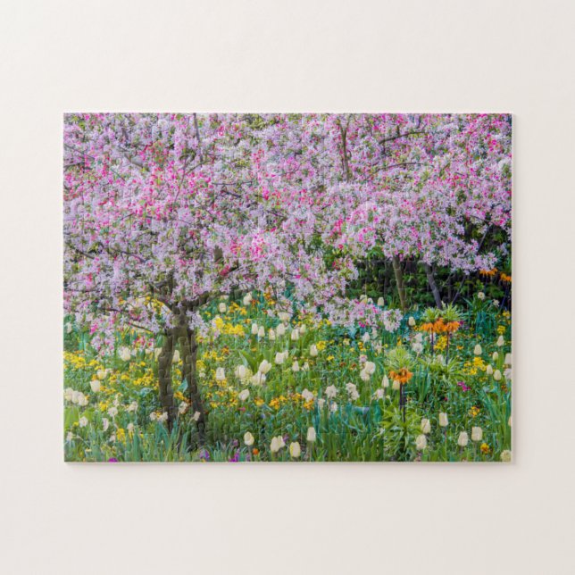 Der Garten von Claude Monet Puzzle (Horizontal)
