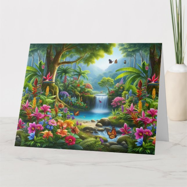 Der Garten von Eden Karte (Vorderseite)