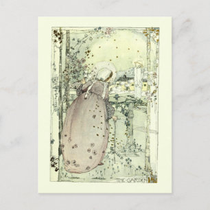 Der Garten von Jessie Marion King Postkarte
