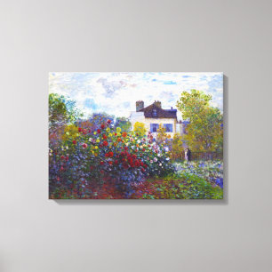 Der Garten von Monet in Argenteuil Claude Monet Leinwanddruck