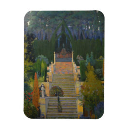 Der Garten von Palma de Mallorca Magnet