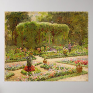 Der Gartengarten Poster