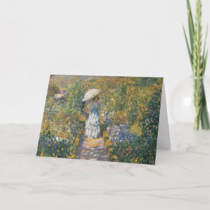 Der Gartenweg   Frederick Carl Frieseke Karte