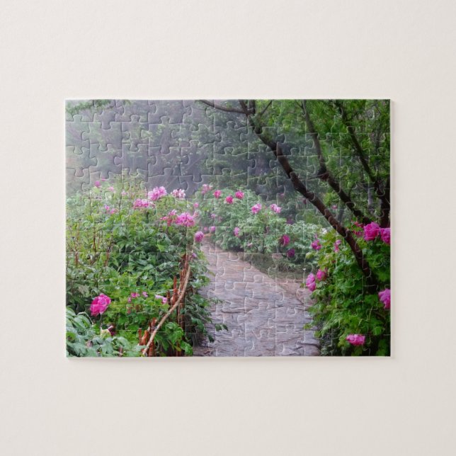 Der Gartenweg Rose Puzzle (Horizontal)
