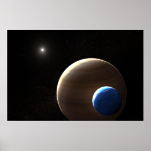 Der Gasriesen Kepler-1625b Poster