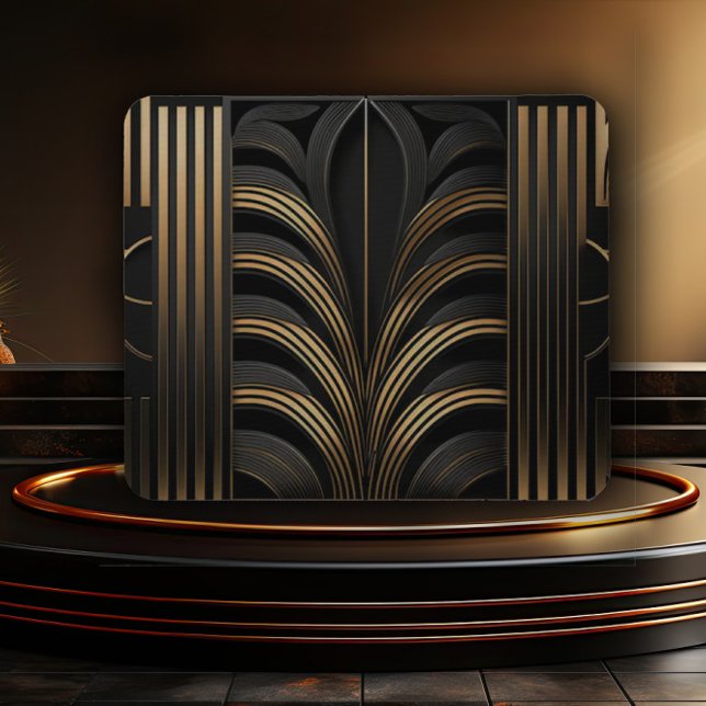 Der Gatsby Linien Art Deco Mousepad (Von Creator hochgeladen)