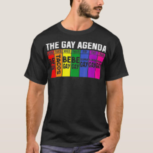 Der Gay-Agenda-LGBT-Stolz T-Shirt
