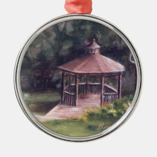 Der Gazebo Silbernes Ornament