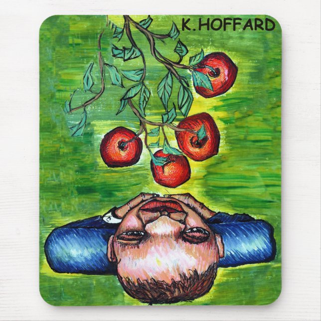 Der gebende Baum Mousepad (Vorne)