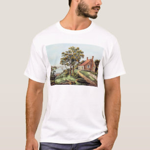 Der Geburtsort von Washington am T-Shirt