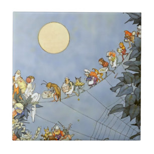 „Der Geburtstag der Fee“ von Heath Robinson Fliese