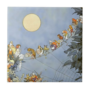 „Der Geburtstag der Fee“ von Heath Robinson Fliese