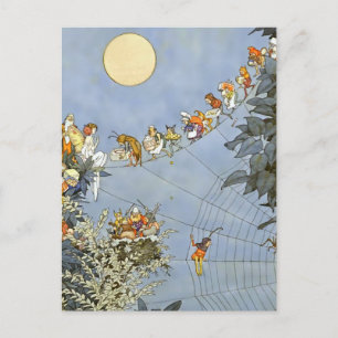 „Der Geburtstag der Fee“ von Heath Robinson Postkarte