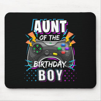 Der Geburtstag des Jungen Matching Video Game Birt Mousepad