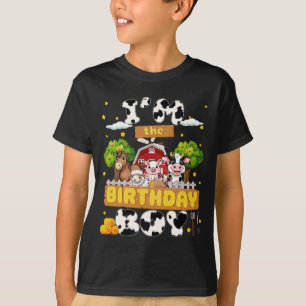 Der Geburtstagsbauernhof Familien-Matching-Party T-Shirt