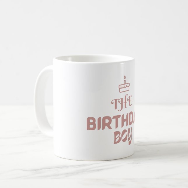 Der Geburtstagskind Kaffeetasse (Vorderseite Links)