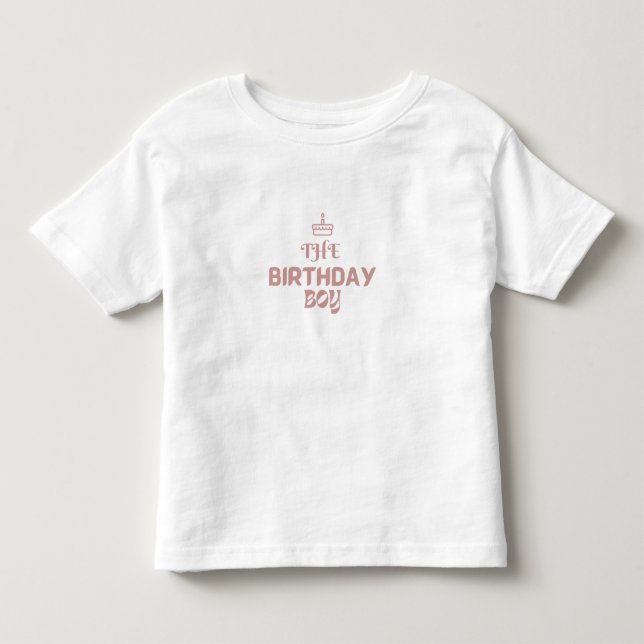 Der Geburtstagskind Kleinkind T-shirt (Vorderseite)